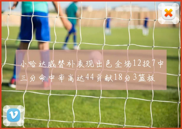 小哈达威替补表现出色全场12投7中三分命中率高达44贡献18分3篮板