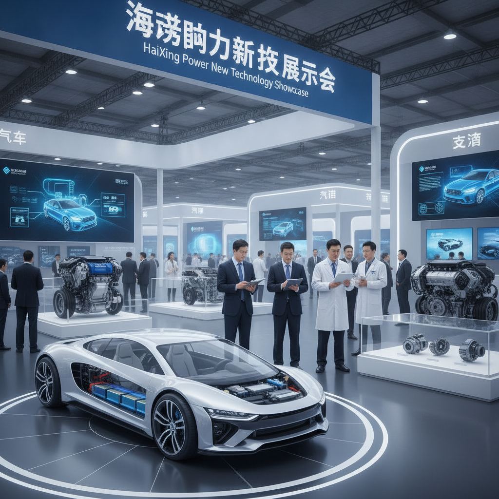 海兴动力新技术展示会现场
